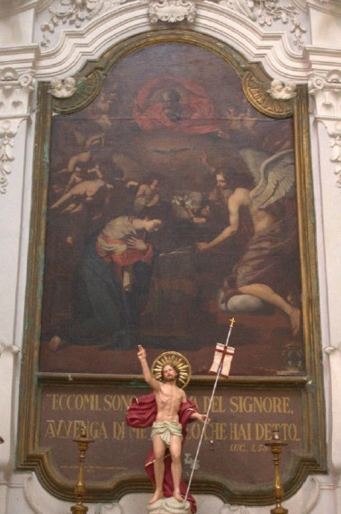 “Annunciazione” presso la chiesa di Santa Maria di Costantinopoli