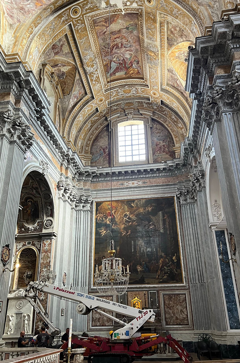 Affreschi del transetto
